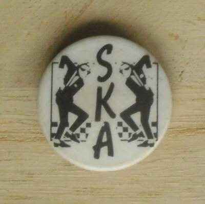 Rude Boys Walt Jabsco Ska Vintage 25mm Pin Badge 2 Tone Madness The Specials (2) - Image 1 of 2