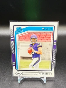 2024 Panini Donruss - J.J. McCarthy Rated Rookie RC - Vikings #303 π₯ - Picture 1 of 2