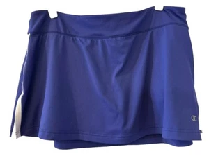 Champion Double Dry Skort Rock Damen Gr. XL blau weiß Golf Tennis Athleisure - Bild 1 von 12