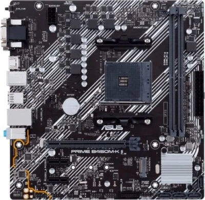 Asus Scheda Madre Prime B450M-K II Presa AM4 micro ATX AMD B450 90MB1600-M0EAY0 - Immagine 1 di 4
