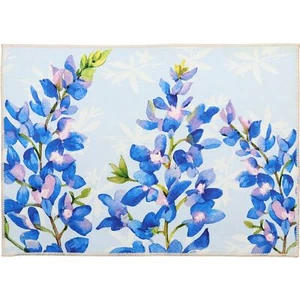 Olivia's Home - 22" x 32" Accent Rug - Blue Bonnets - Picture 1 of 5