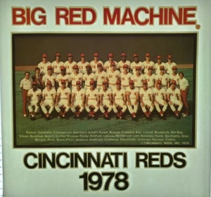 Vintage 1978 Cincinnati Reds Pete Rose Johnny Bank Baseball Bügelbild Transfer - Bild 1 von 3