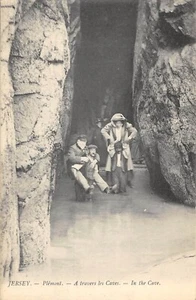 CPA JERSEY PLEMONT A TRAVERS LES CAVES - Picture 1 of 1