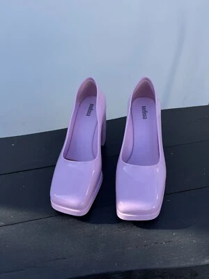 Zapatos de salón Melissa Hells rosa malva talla 8 Foto 1 de 4