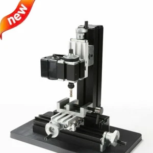 Mini fresadora de metal hágalo usted mismo herramientas de carpintería modelado para estudiantes 100 ~ 240 V - Imagen 1 de 2