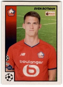 2021 Topps Merlin Heritage Sven Botman Rookie #91 - Picture 1 of 2