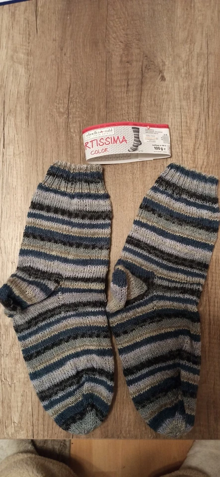 Handgestrickte  Socken 46/47  Schöller + Stahl Fortissima Color Neu - Bild 1 von 1