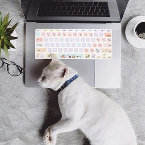 2 Pcs Keyboard Protector Covers for Computer Keyboards Full Electronic Dust - Afbeelding 1 van 11