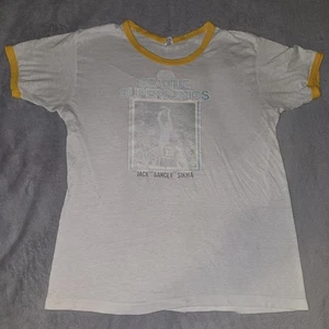 Vintage Seattle Supersonics Jack Banger Sikma Shirt 70s Single Stitch Quaker NBA - Bild 1 von 14