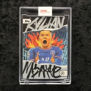 Topps Project 22 Kylian Mbappé Paris Saint-Germain by Dan Leydon Soccer Cards - Picture 1 of 2