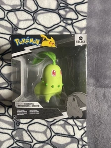 Pokémon Jazwares Chikorita Serie 4 Pokemon Vinilo 4" Figura 2025 - NUEVO - Imagen 1 de 6