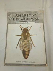 Vintage American Bee Journal Bee Keeping Magazine (January, 1921) - Picture 1 of 2