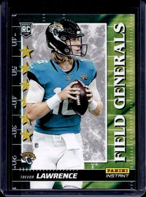 2021 Panini Instant Field Generals Trevor Lawrence RC Rookie #FG15 Jaguars - Image 1 of 2