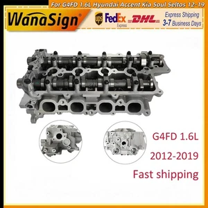 Engine Cylinder Head Assembly For G4FD 1.6L Hyundai Accent Kia Soul 2012-2019 - Picture 1 of 13