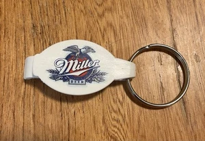 Portachiavi vintage Miller logo apribottiglie birra tavola da surf 4 7/8" - Foto 1 di 2