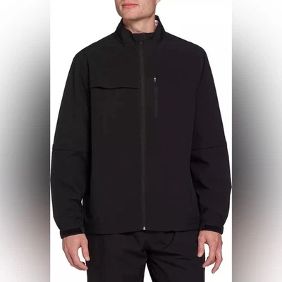 Chaqueta de lluvia Walter Hagen Golf 2 en 1 nueva con etiquetas en negro - talla pequeña Foto 1 de 4