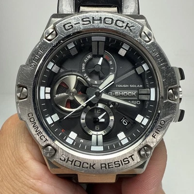 Reloj para hombre CASIO G-SHOCK G-STEEL GST-B100 resistente solar Bluetooth PRE-USADO Foto 1 de 4