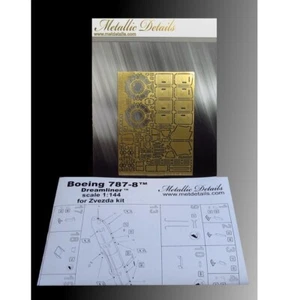 Metallic Details MD14404 Scale 1:144 Boeing 787-8 Dreamliner (Zvezda) Photoetch - Bild 1 von 24