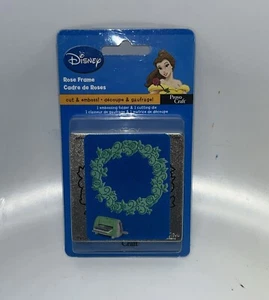 Provo Craft NIP Cuttlebug Disney Belle Rose Frame Cutting Die & Embossing Folder - Picture 1 of 2
