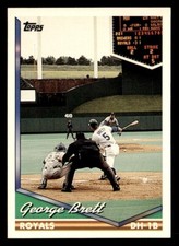 George Brett 1994 Topps Card #180 Kansas City Royals