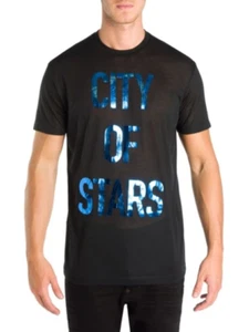 DSQUARED2 ' City of Stars ' Tee T-Shirt Crew Neck Black Made in Italy Sz XL $270 - Picture 1 of 12