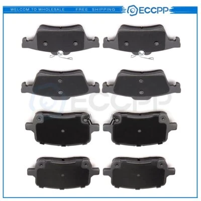 Kit de pastillas cerámicas delanteras y traseras para Pontiac Solstice 07-10 Saturn Sky 2006-2009 Foto 1 de 4