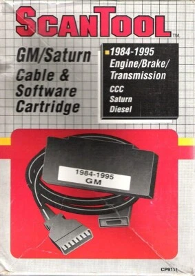 Actron 1984-1995 GMC & Saturn OBDI ScanTool кабель и программное обеспечение картридж CP9111 - Изображение 1 из 2