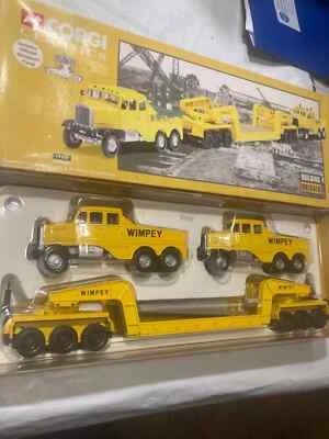 Corgi Classics 17702 - Wimpey Scammell Constructor x2 & 24 Wheel Girder Trailer - Image 1 of 2