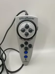 Performance Ultra Racer Gray Sony Playstation 1 PS1 Controller P-1124 - Picture 1 of 12