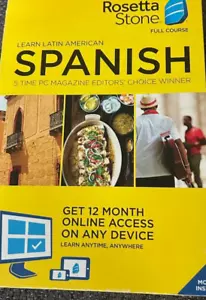 Rosetta Stone Full course Latin American 12 month online access on any device ** - Picture 1 of 1