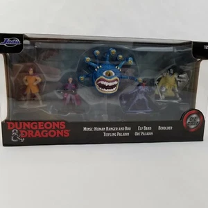NEW Jada Diecast Dungeons & Dragons 5 Pack Wizards Of The Coast Beholder - Picture 1 of 5
