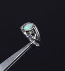 925 Solid Sterling Silver Ethiopian Opal Ring -4 US C535