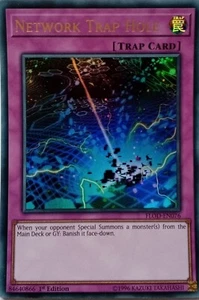 FLOD-DE076 NETZWERKFALLENLOCH ULTRA RARE 1.AUFLAGE YuGiOh KARTE - Bild 1 von 1