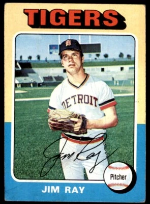 1975 TOPPS JIM RAY. DETROIT TIGERS* #89 - Image 1 of 2