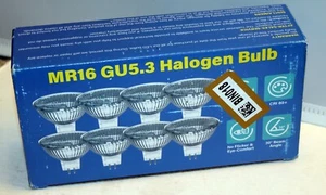 MR16 LED Bulb 12V 20W Equivalent Halogen GU5.3 Pin Base 8Pack - Picture 1 of 1