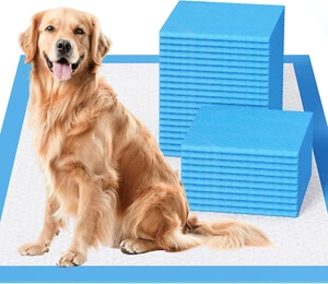 Dog Pee Pads Extra Large 36"x36", XX-Large Puppy Training Pads with Adhesive Tab - Picture 1 of 9