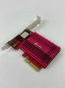 *TP-Link 10GB PCIe Network Card (TX401)-PCIe to 10 Gigabit Ethernet Adapter - Photo 1/7