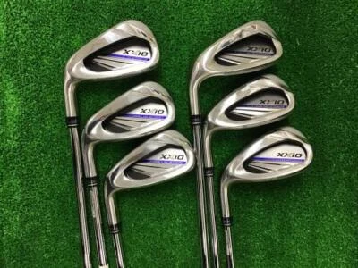 DUNLOP XXIO 2020 Left-handed 6PC NSPRO S-FLEX IRONS SET GOLF CLUBS - Image 1 of 4