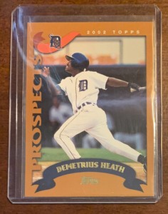 2002 Topps Traded Prospects Demetrius Heath #T200 Rookie RC
