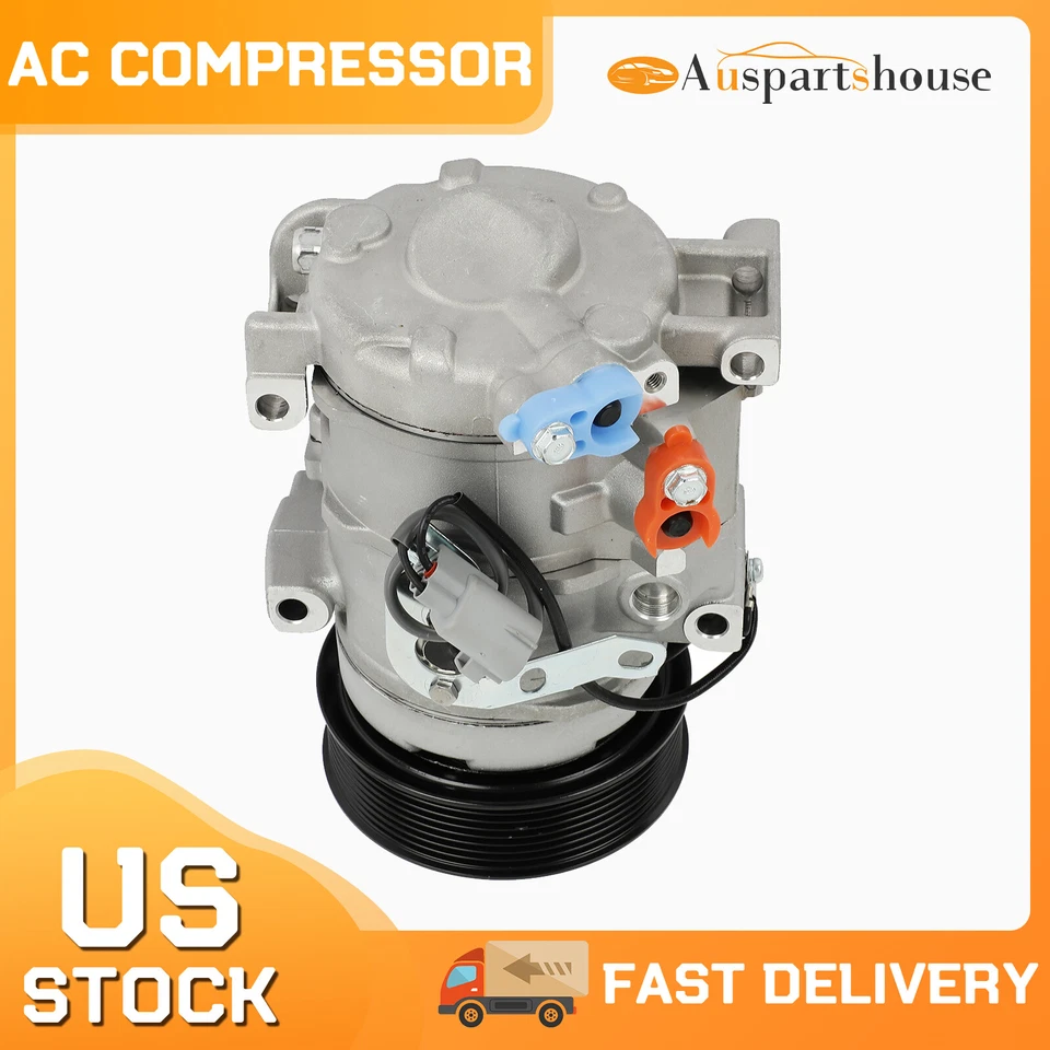 Compresor de aire acondicionado con embrague para Lexus GX460 LX570 Toyota Land Cruiser Sequoia Foto 1 de 4