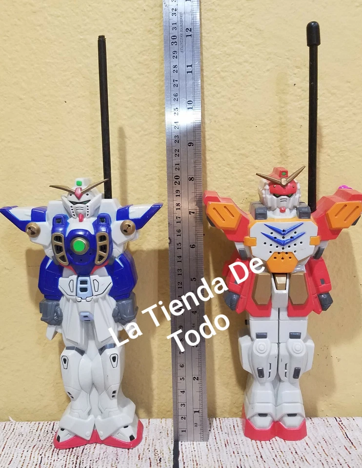  RARO CONJUNTO DE FIGURAS WALKIE TALKIE ESTILO PARA FANS DE GUNDAM COLECCIONISTAS LEER Foto 1 de 4