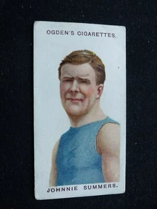 1915 Ogden's Ltd. Boxers Card # 12 Johnnie Summers (VG/EX) - Picture 1 of 3