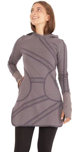 PUREWONDER Kleid mit Kapuze Sweat Hoodie dr39 - Bild 1 von 35