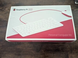 Raspberry Pi 400 Kit, Broadcom BCM2711, 1.80 GHz, 4GB, UK - Afbeelding 1 van 4