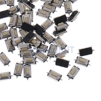 50PCS 2-Pin SMD 3X6X2.5mm Tactile Push Button Switch Tact Switch Micro Switch - Photo 1/2