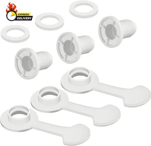 3 Sets Cooler Drain Plug Cooler Plug Replacement Triple Snap Drain Plug Cooler P - Picture 1 of 12