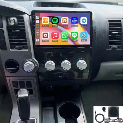 8 Core Car Stereo Radio Carplay Android 15 For Toyota Tundra 2007-2013 GPS 4+64G - Image 1 of 4