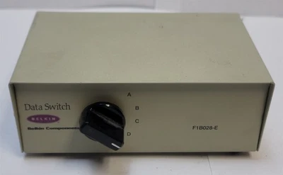 Belkin F1B028-E Data Switch , 4-Port , Parallel/Serial 25-Pin  - Image 1 of 4