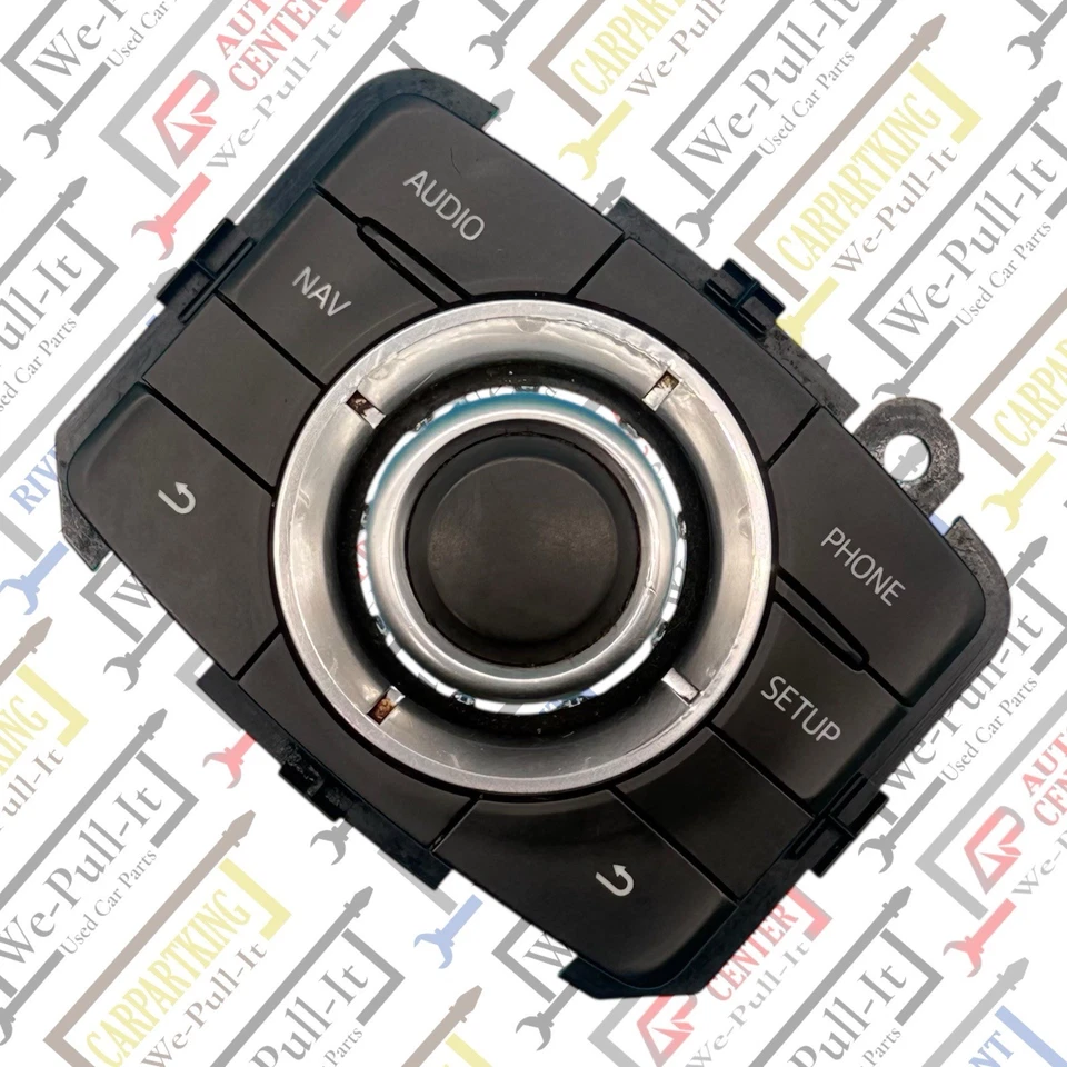 Interruptor de control de navegación de audio para teléfono Mazda 6 2014-2015 GKL1 66 CMO B PROBADO Foto 1 de 4