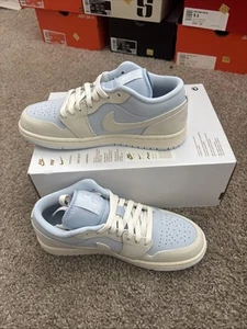Size 7 - Air Jordan 1 SE Low Hydrogen Blue Sail W ( IB4003-407) - Picture 1 of 10